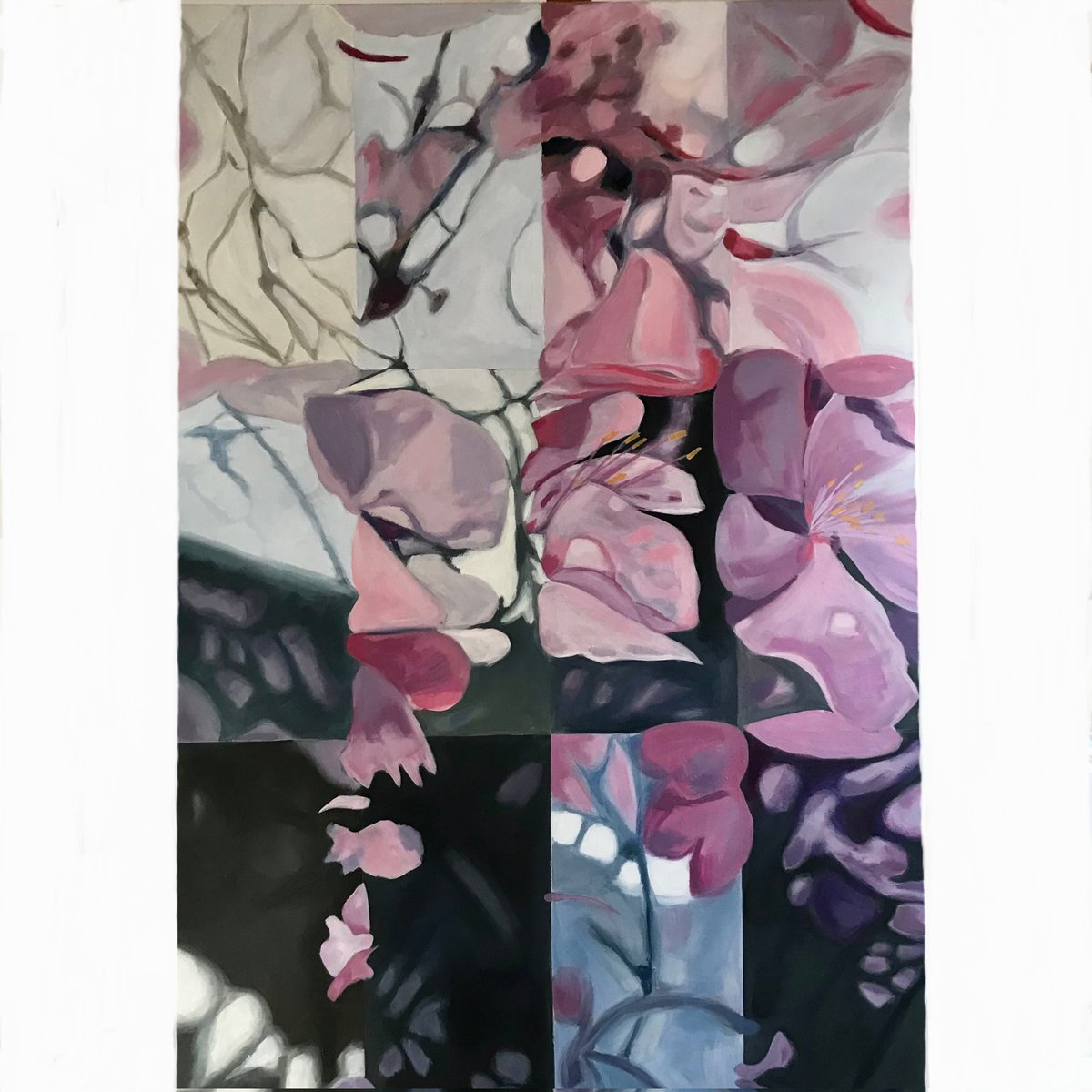 PRUNUS SERRULATA/acrylic on stretched canvas/120 × 80 cm
#paintseptember #acrylicpainting #adrawingaweek #WomensArt #WeekendVibes