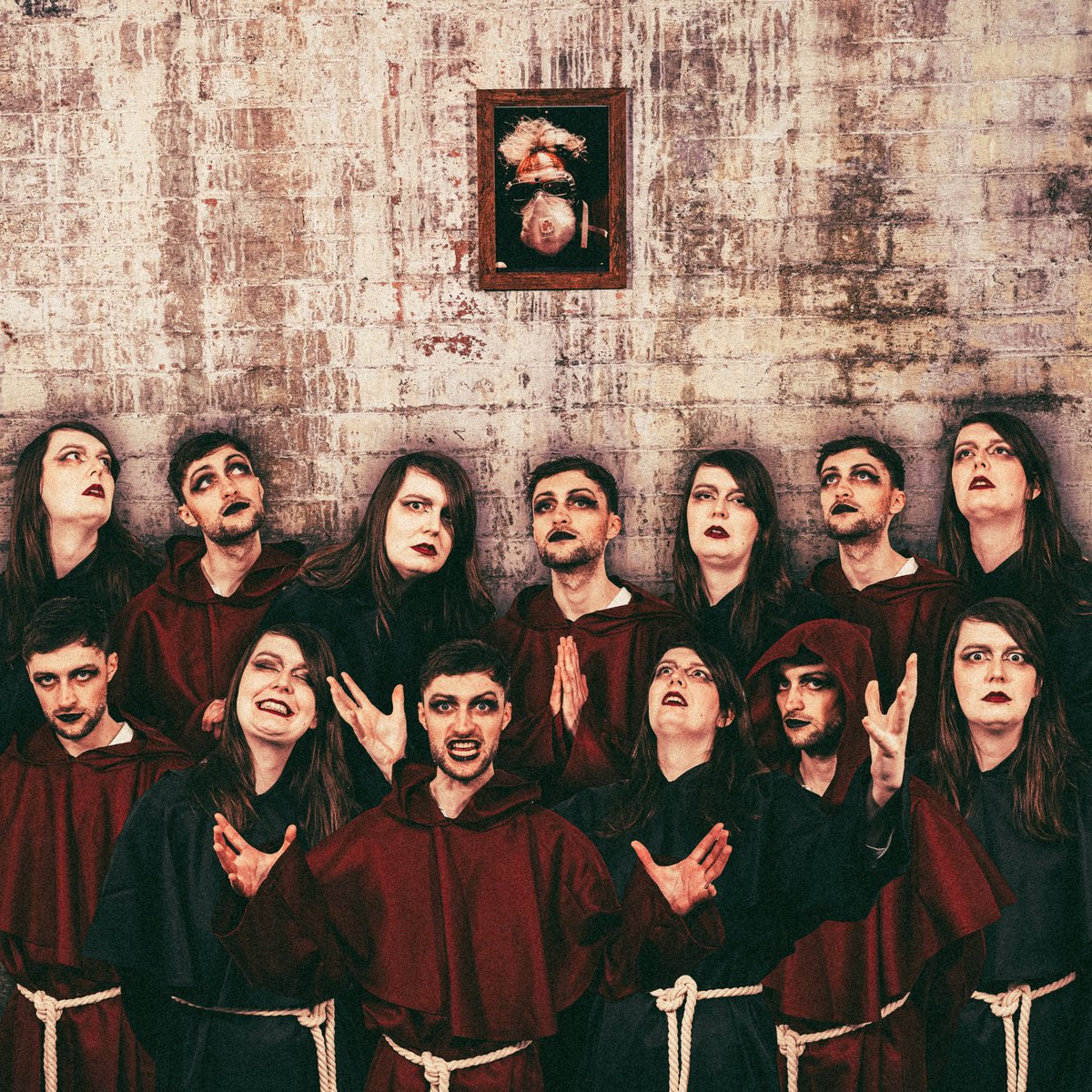 We Never Should Have Come Here, our debut album, is out now on all major platforms! distrokid.com/.../we-never-s…