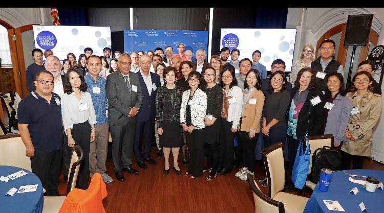 valeritweety's tweet photo. We had our first Columbia Biostatistics Annual Research Symposium #CBARS @ColumbiaMSPH An eventful and productive week:
❤️celebrating our community
💫 sharing our research
🙌🏼 learning from colleagues in industry
🏆 recognizing our students https://t.co/wxl8zgJbej