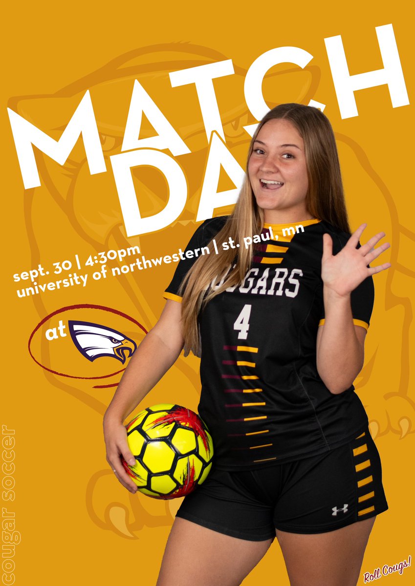 We hit the road today to take on the eagles! Kickoff is at 4:30pm. Roll Cougs!