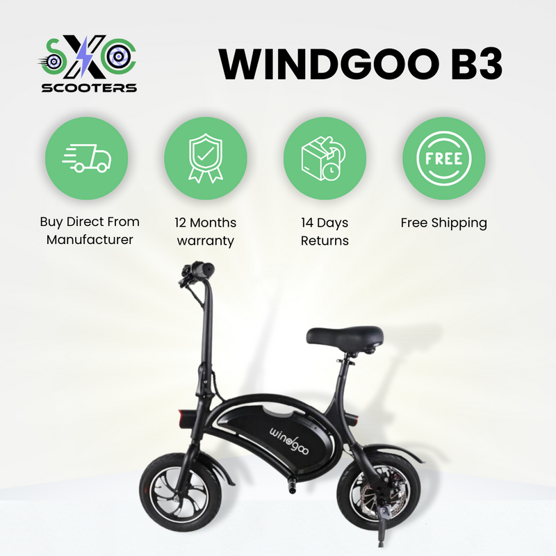 💫 The Windgoo B3 electric bike is a versatile and powerful electric bike that is perfect for commuting or leisure riding. 🛒 Buy here: sxcscooters.com/collections/el… #sxcscooters #ScootCityLtd #Commuting #CommutingByBike #Ebikes #ElectricBike #FoldingElectricBike #Ebike