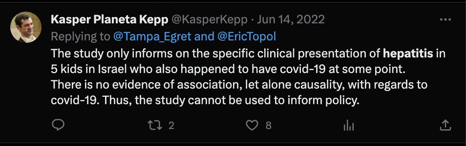 fitterhappierAJ's tweet photo. Looks like SARS Cov 2 was the cause of the hepatitis in Kids 
https://t.co/dVc8J6dzw3 https://t.co/dfB7Md5PAF