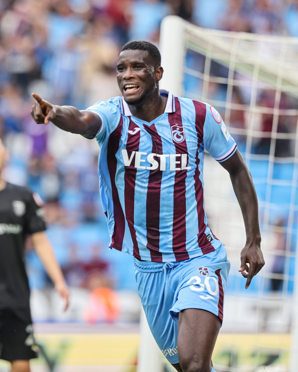 Trabzonspor's tweet photo. PAUL ONUACHU 🫵🏻