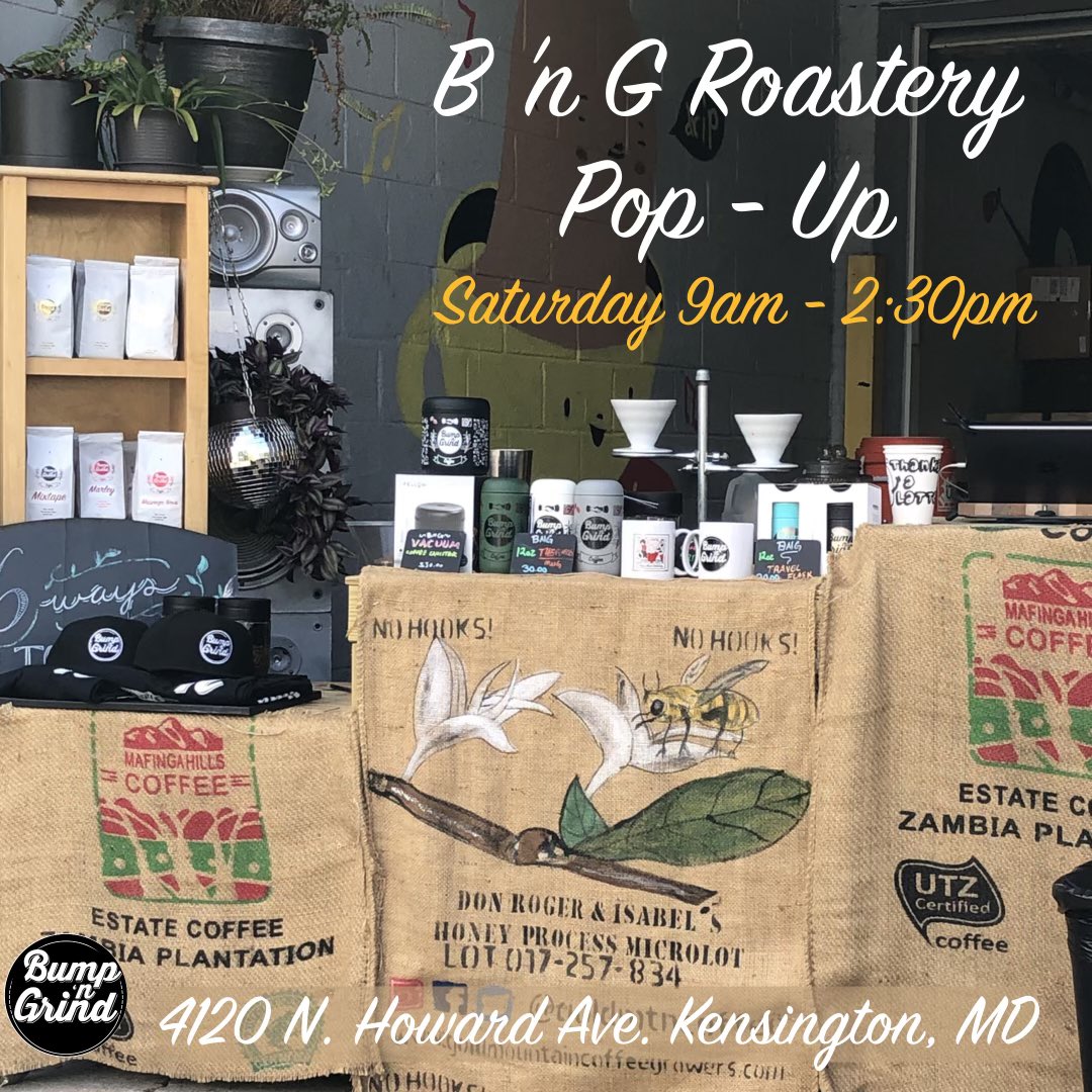 Join us in Kensington today! Grab a bag of beans and a pour over!