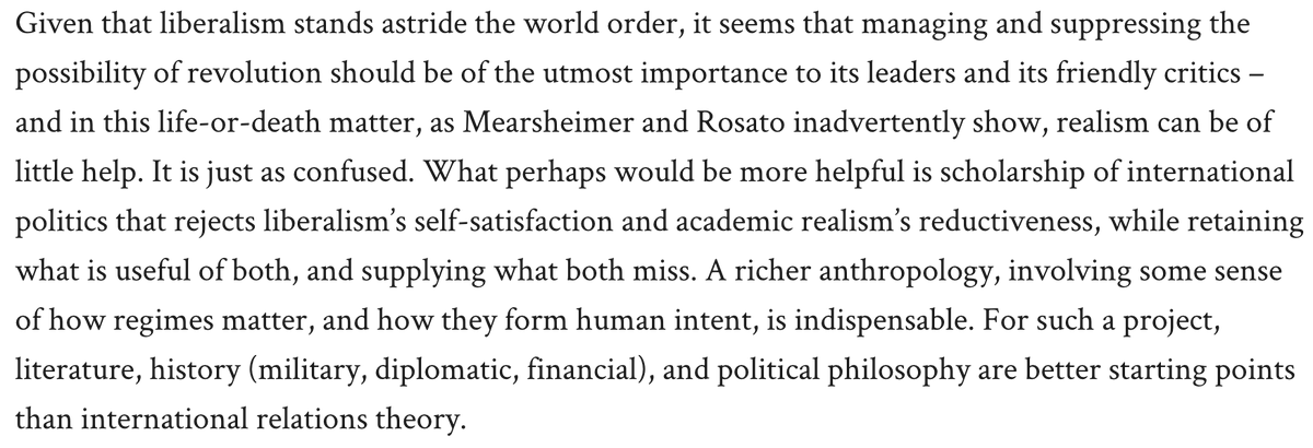 AaronBMacLean's tweet image. I've been an admirer of @EngelsbergIdeas for several years, and so it was a treat to be published there for the first time this week--on the subject of IR realism's critique of liberals and liberalism.
engelsbergideas.com/reviews/ukrain…