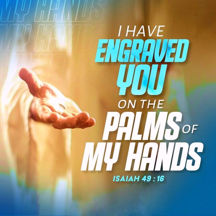 I Have Engraved You On My Palms {Poster} I Have Engraved You On My Palms {Poster}