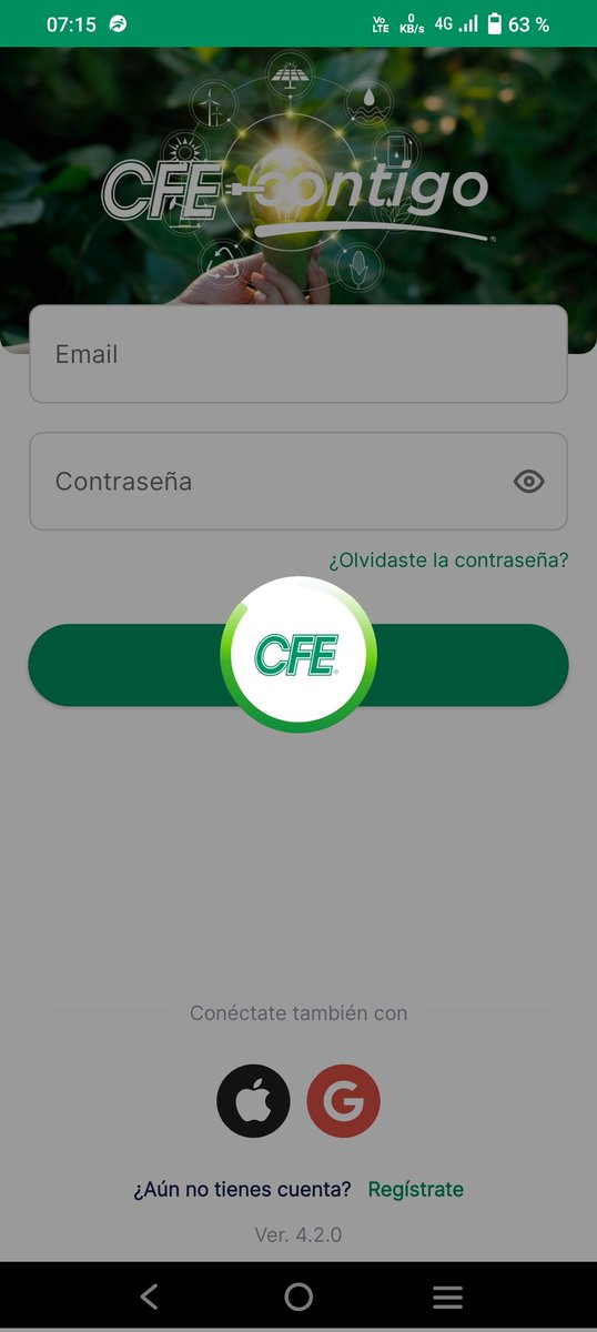 Balamsiul's tweet photo. @CFE_Contigo Que pasa con tu app @CFE_Contigo lleva varios dias que de ahi no pasa, ultima actualización les falló pero el pago no se les pasa verdad ? https://t.co/A2RTJRHivV