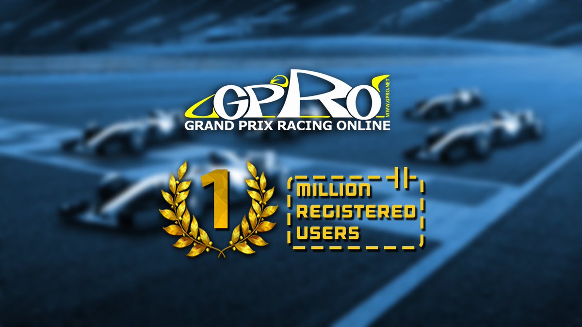 1 million registered players! Thank you to everyone for the support throughout the years!🥳