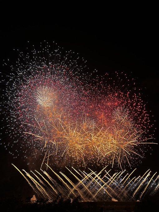 「aerial fireworks sky」 illustration images(Latest)