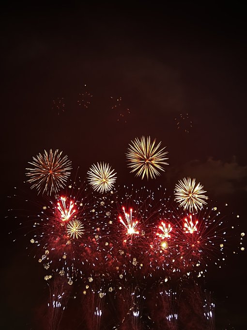 「aerial fireworks night sky」 illustration images(Latest)