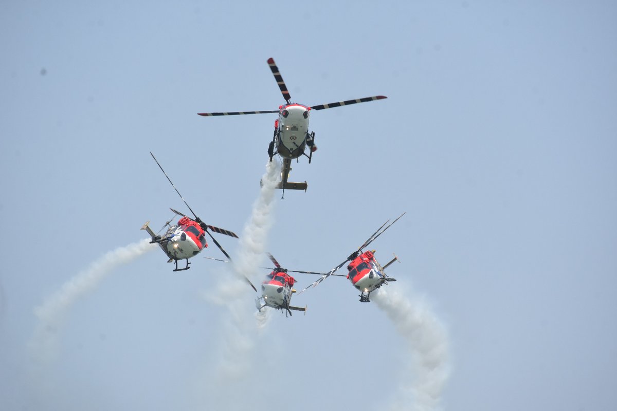 airnewsalerts's tweet photo. Indian Air Force (@IAF_MCC) will be celebrating its 91st anniversary on October 8.  

As a prelude to the #AirForceDay celebrations, the IAF holds a fascinating aerial display at Bhopal, showcasing its power, while also motivating the youth to choose the #IndianAirForce as a career.

Nearly 50 aircraft, airborne from various air bases near and far, participated in the display. 

Governor of Madhya Pradesh, Mangubhai Chhaganbhai Patel and Chief Minister Shivraj Singh Chouhan join the event and witness the spectacular air show.