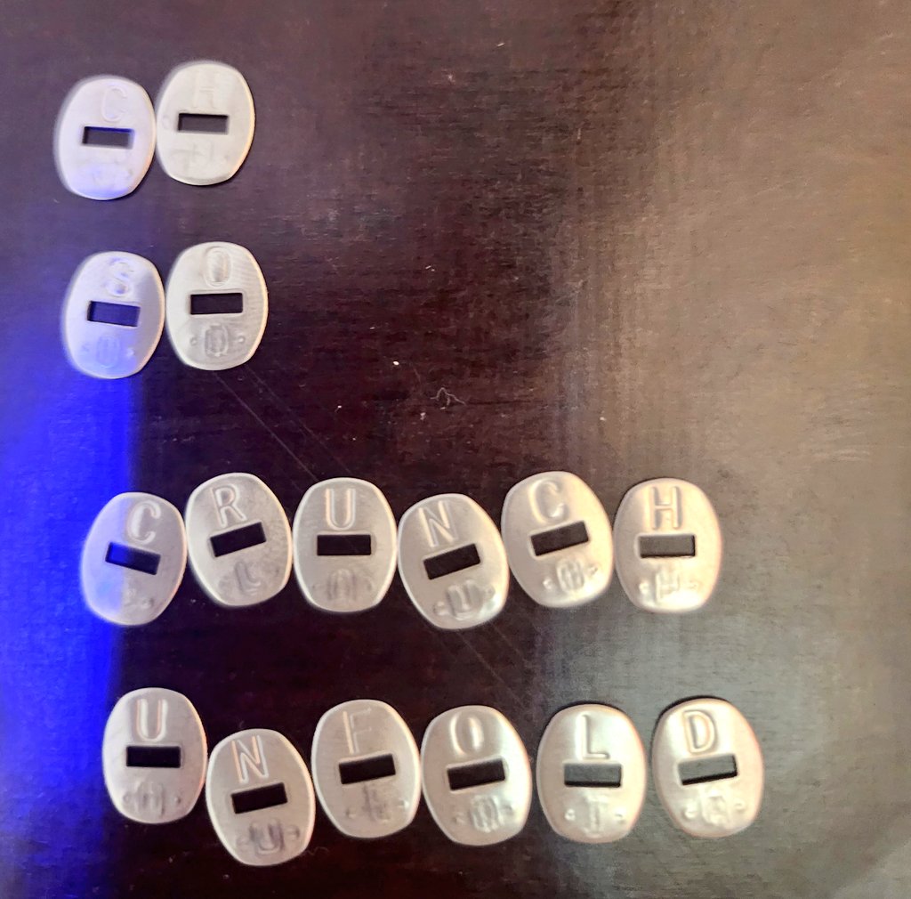 Paralelni_polis's tweet photo. The second word is CRUNCH!
Two more words to guess, two more #cryptosteel capsules to win. Will you be the one to crack it?
@cryptosteel #HCPP23 https://t.co/U6C20T78cF