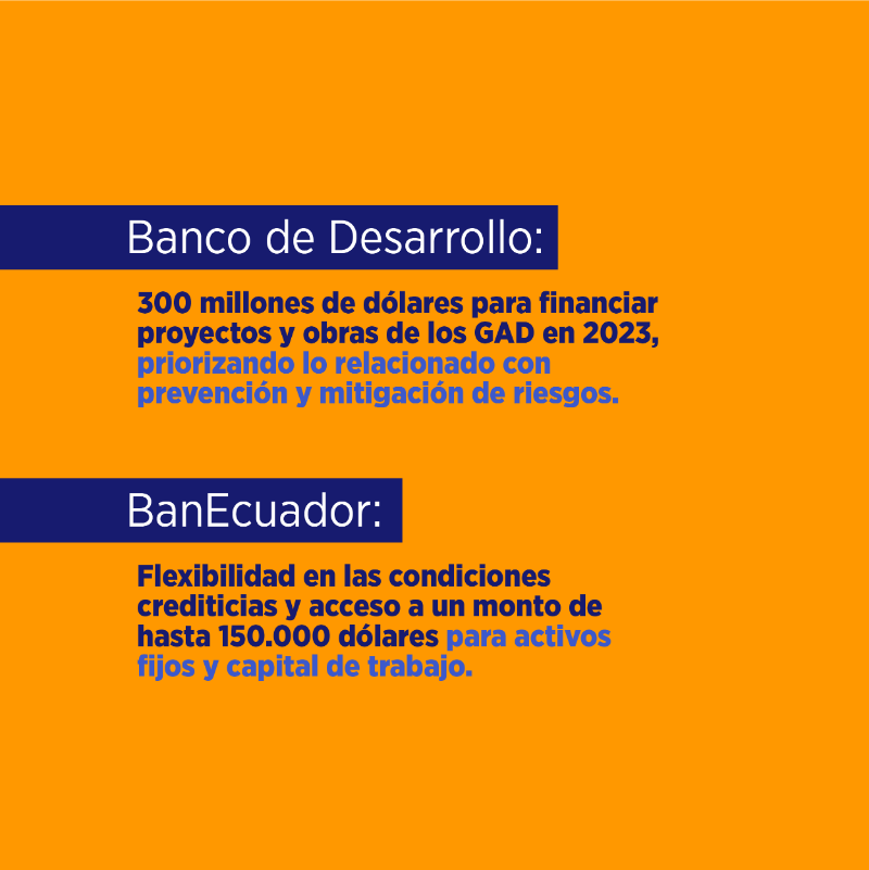 ComunicacionEc's tweet photo. Para enfrentar el Fenómeno “El Niño”, el Gobierno Nacional cuenta con el apoyo económico de organismos multilaterales. Conoce cómo están disponibles los recursos para la emergencia.

Más información: https://t.co/Md3PuGRDeH

#NuestroTrabajoContinúa
#MásPreparadosSegurosYUnidos