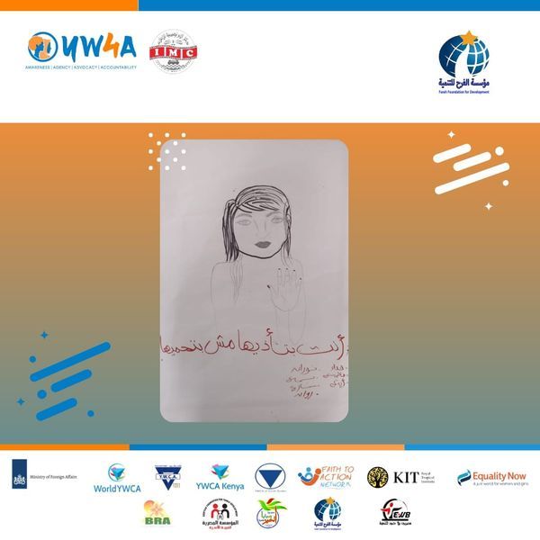 FarahFoundatio1's tweet photo. اليوم الرابع من المجموعة الثانية عشر من برنامج انهضي المقامة بمقر المؤسسة بتنفيذ مؤسسة الفرح للتنمية وبالشراكة مع مركز الابراهيمية للإعلام في اطار مشروع YW4A
#مؤسسة_الفرح_للتنمية
#بيت_الفرح
#YW4A
#EndGBV
#IMC
#SGBV
#WorldYWCA
#RiseUp https://t.co/vzILzTTswc