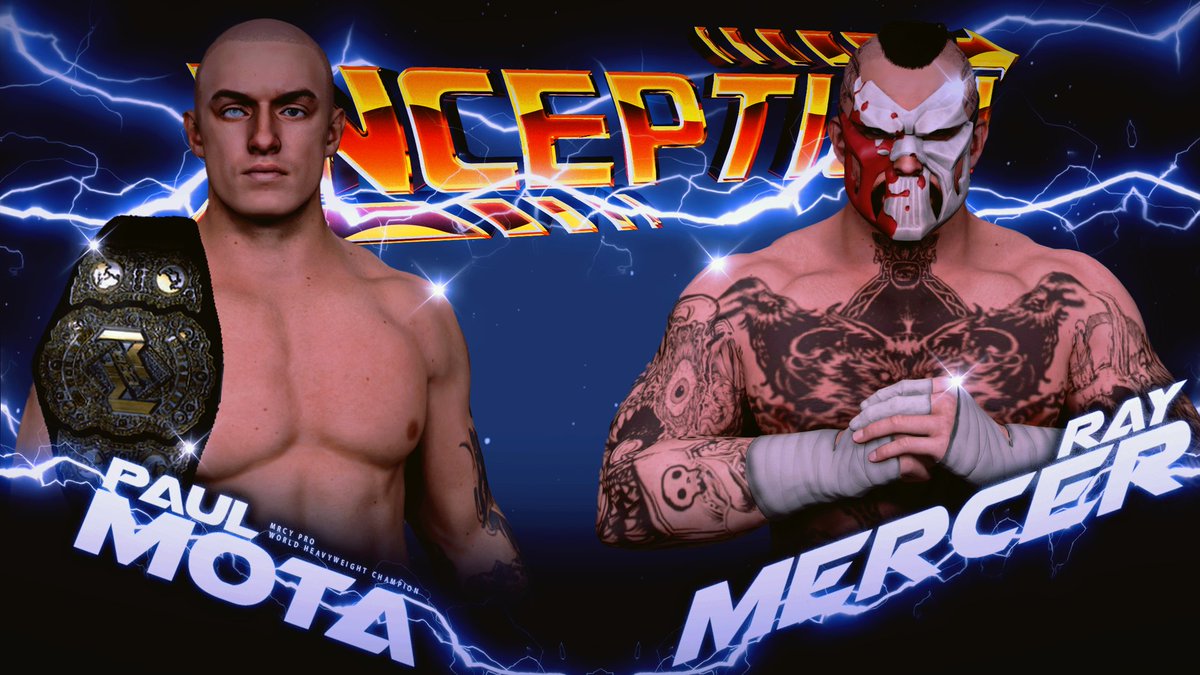 R3ALBRETT's tweet photo. Our Co-Main Event

The Blood Feud between Paul Mota and Ray Mercer comes to a head tonight. Will tonight be Ray's last chance at the MRCY Pro World Championship? Or Will he reclaim the throne as the Final Boss of MRCY Pro? Will we see the return of the Sacred Beast? https://t.co/PlpbVON6rQ