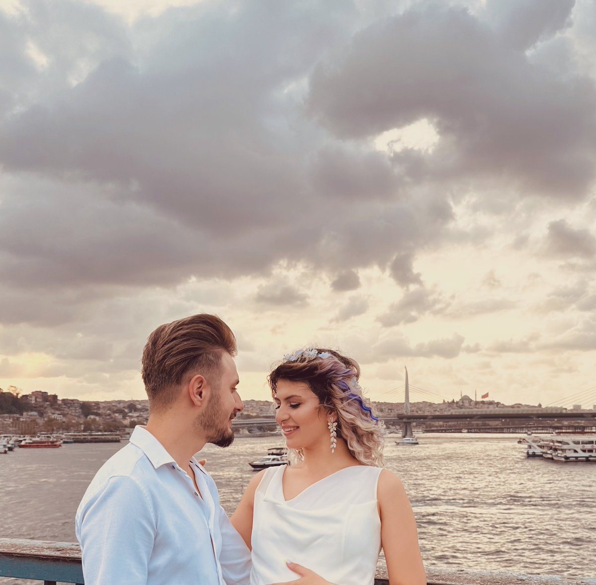 Bana tek manzara sensin 🤍