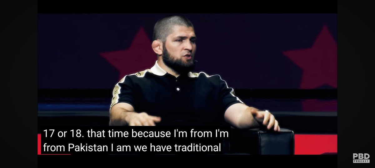 DevanshJoshi10's tweet photo. Hi ! 
Either @PBDsPodcast or @YouTube has to check this caption. He's saying #Dagestan, not #Pakistan. 
@TeamKhabib
Good content though 🥂 https://t.co/iqNW6XfrCh