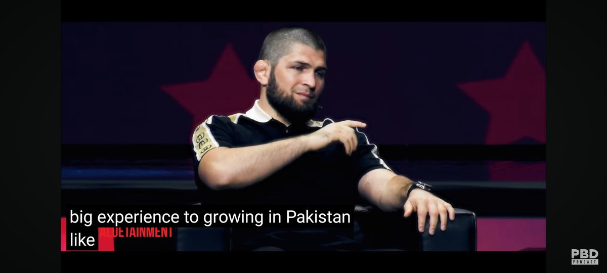 DevanshJoshi10's tweet photo. Hi ! 
Either @PBDsPodcast or @YouTube has to check this caption. He's saying #Dagestan, not #Pakistan. 
@TeamKhabib
Good content though 🥂 https://t.co/iqNW6XfrCh