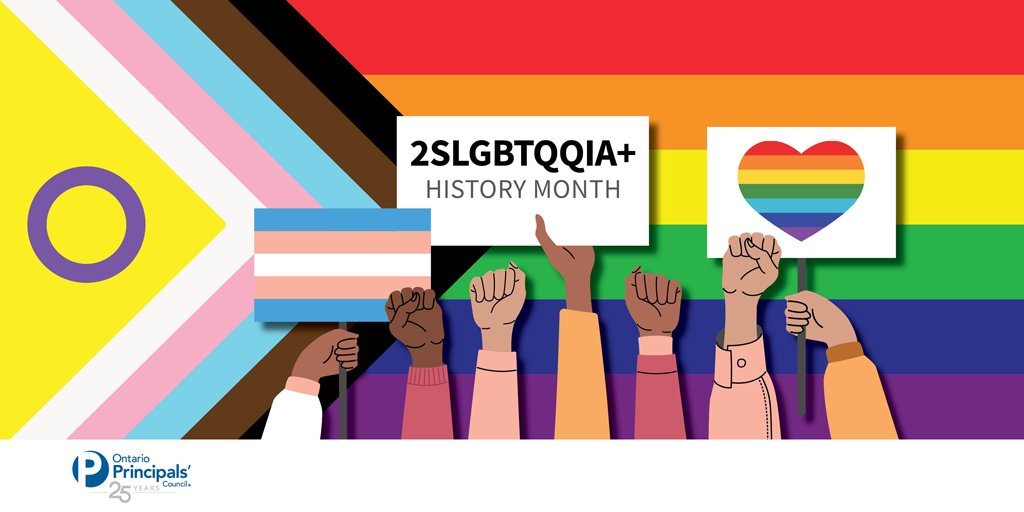 OPCouncil's tweet image. In October we celebrate 2SLGBTQQIA+ Month, recognizing the history of the diverse lesbian, gay, bisexual, transgender &amp;amp; queer communities. We encourage our schools &amp;amp; students to become allies &amp;amp; stand up against discrimination, bullying &amp;amp; harassment. #acceptance #love #inclusivity