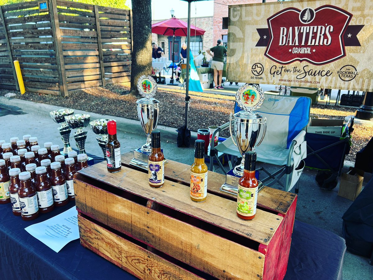 Last day of our market this week! Our Bbq and hot sauces can always be orders online on our website. baxters-original.com
#BBQ #hot