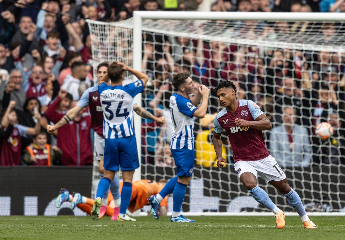 Villa 1-0 Crystal Palace ✔️
Villa 3-0 Bournemouth✔️
Villa 2-0 Nott'ham Forest✔️
Villa 3-0 Newcastle Utd✔️
Villa 1-0 Fulham✔️
Villa 2-1 Tottenham✔️
Villa 2-1 Brighton✔️
Villa 4-0 Everton✔️
Villa 3-1 Crystal Palace✔️
Villa 6-1 Brighton✔️

FORTRESS VILLA PARK!! 

Aston Villa have