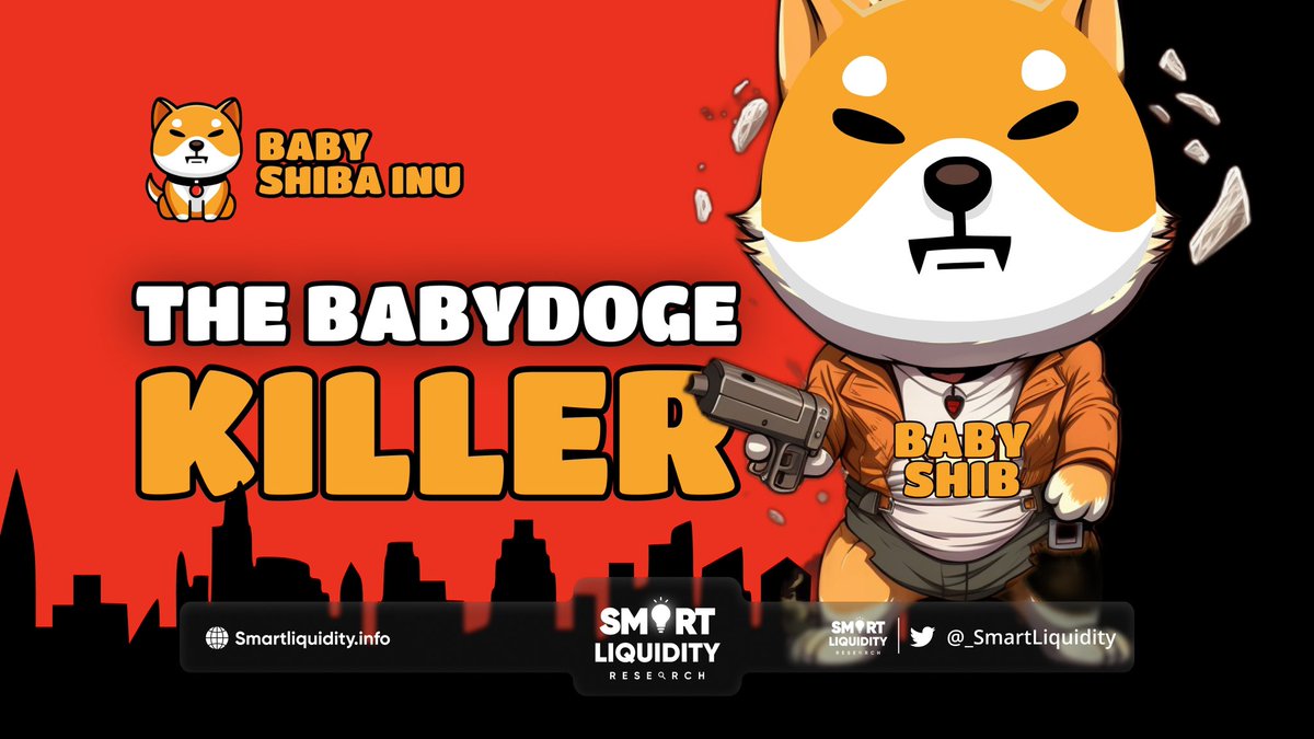 🐶 @Babyshiberc is a decentralized #meme coin honoring the iconic #ShibaInu !

💎 Listed on <a href="/CoinMarketCap/">CoinMarketCap</a>, @Coingecko, <a href="/Uniswap/">Uniswap Labs 🦄</a>, @Bitmartexchange.

🔥 Fully decentralized

💥 1% tax on both buy &amp; sell TXs

🙆 #BABYSHIB Token have 3000+ Holders

🔽 VISIT :
babyshib.vip