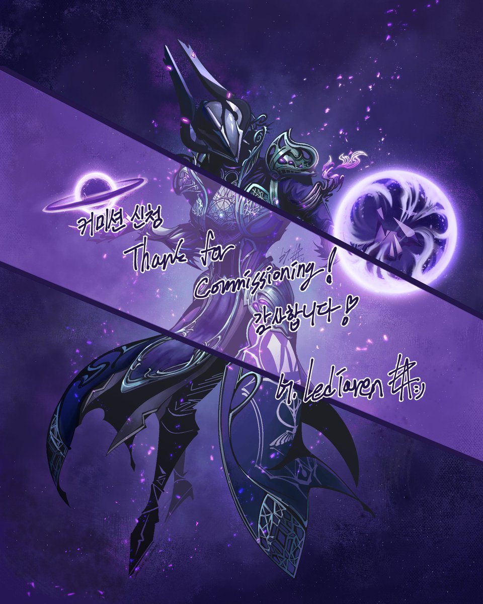 Ren_Lda011's tweet photo. 비밀리에 찾아온 커미션 신청에 감사드립니다!
🌌The beauty of a powerful Void🌌
Commission for @ evainesnow⚜️
Thanks for COMISSIONING
#Destiny2 #Destiny2Art #AOTH #아렌낛 https://t.co/oUayV67ET1