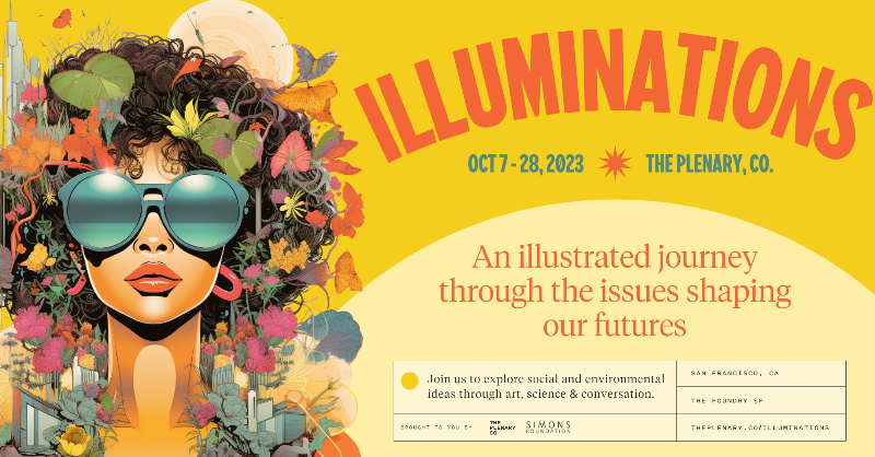 FunCheapSF's tweet photo. Exciting News from @theplenary! Join us for "Illuminations" at The Foundry SF from October 7-28, 2023. ⁠

Dive into interactive exhibits and engage in lively conversations while enjoying delicious food &amp; drinks!

Click 🔗link below to get your tix! 🎟️