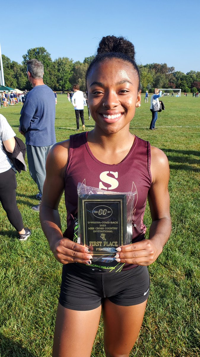 NEW SCHOOL RECORD!!!
It's been a hot minute since we've said those words during a cross country season!! Jayla Atkinson sets a new 5k school record of 18:07 at the U Wanna Come Back Invitational at Madison!
S/O to Abby Koch that set the old record in 2008 (18:14)

#StowEndurance