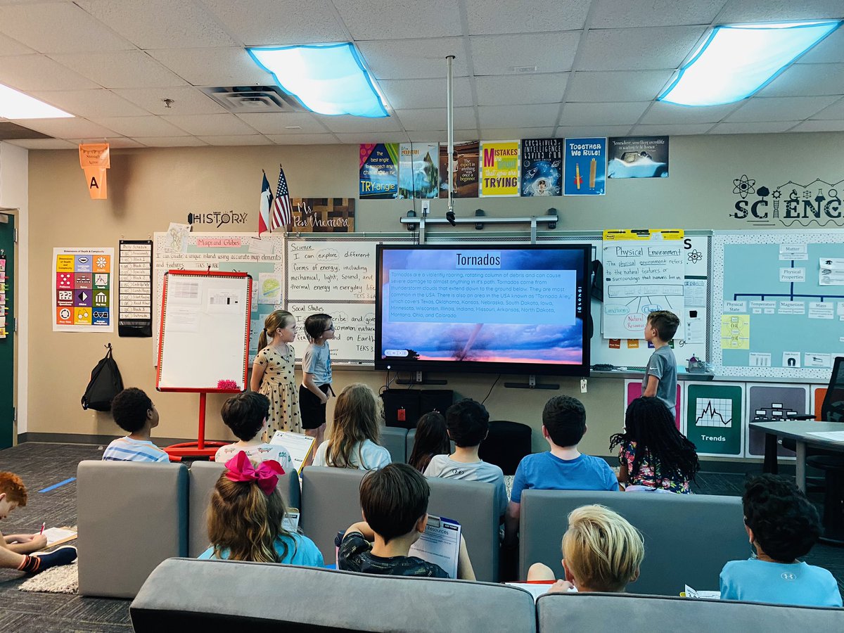 Our amazing 3rd grade scholars used the Jigsaw method to research and present to their classmates on one of the four types of natural features found on the Earth.