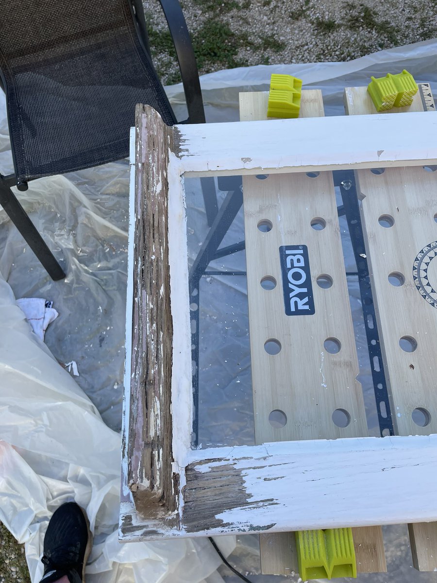 One down, 23 to go. You learn a new trade most weekends here in France. #renovation #gite @LemanoirVV