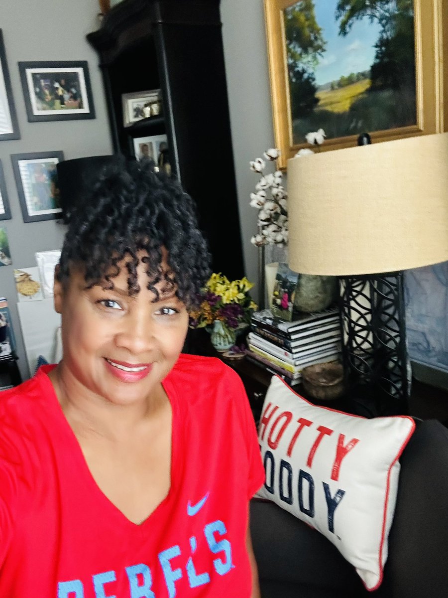 OleMissDebbWess's tweet photo. Happy Game Day, Y'all‼️ What a great day to cheer for @OleMissFB ❤️💙 #BeatLSU #HottyToddy #RebelReady https://t.co/Ouj6iZ8f1f