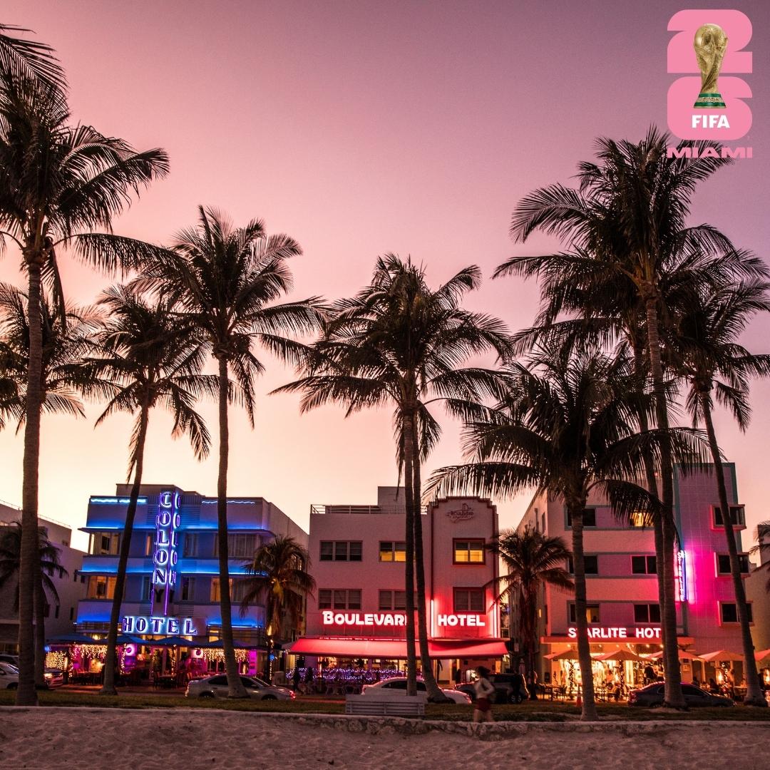 There's nothing like a Miami sunset. 🌅

#WeAreMiami #WeAre26 #FIFAWorldCup #MiamiStyle #305Life #MiamiBeach