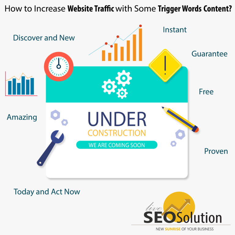 Here are Some Trigger Words for Instant Online Content Success!

📞 +91 9831037463
liveseosolution.com/increase-websi…

#websitetraffic #seoservices #triggerwordstraffic #contentengagement #audiencecaptivation #contentmarketing #socialmediaengagement  #liveseosolution