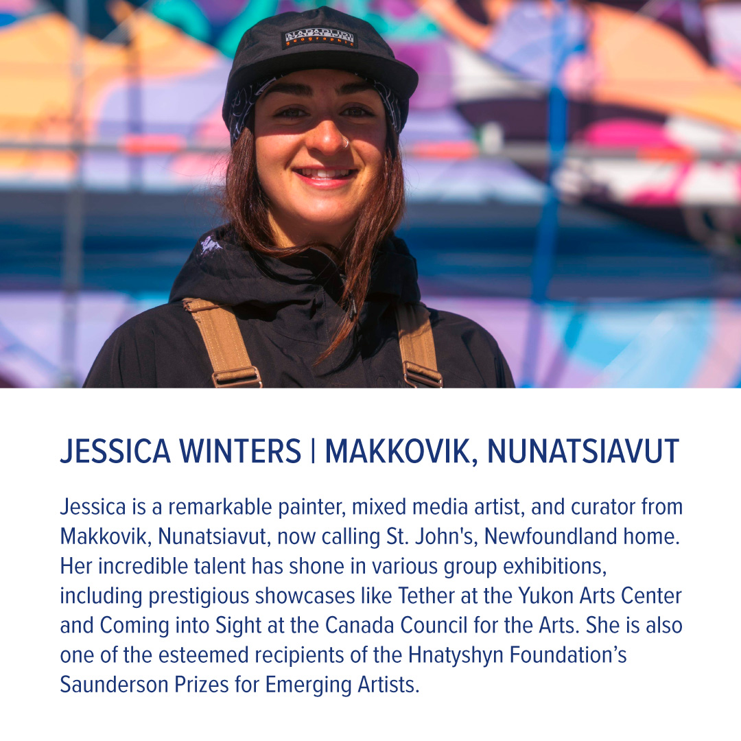AirBorealis's tweet photo. Meet Jessica Winters, the creative genius behind our Orange Shirt Day design! Jessica's design beautifully weaves Indigenous culture into every thread, telling a story of unity, intergenerational wisdom, and the importance of preserving traditions. https://t.co/idzSY421T2
