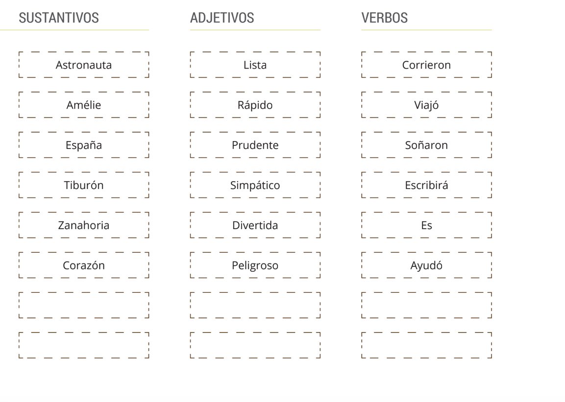 👉 Comparto con vosotros un juego que he diseñado para mejorar el aprendizaje de las categorías gramaticales.

👉 Se llama Palabras al saco - “La manera más divertida de aprender las categorías gramaticales”. [1/2]