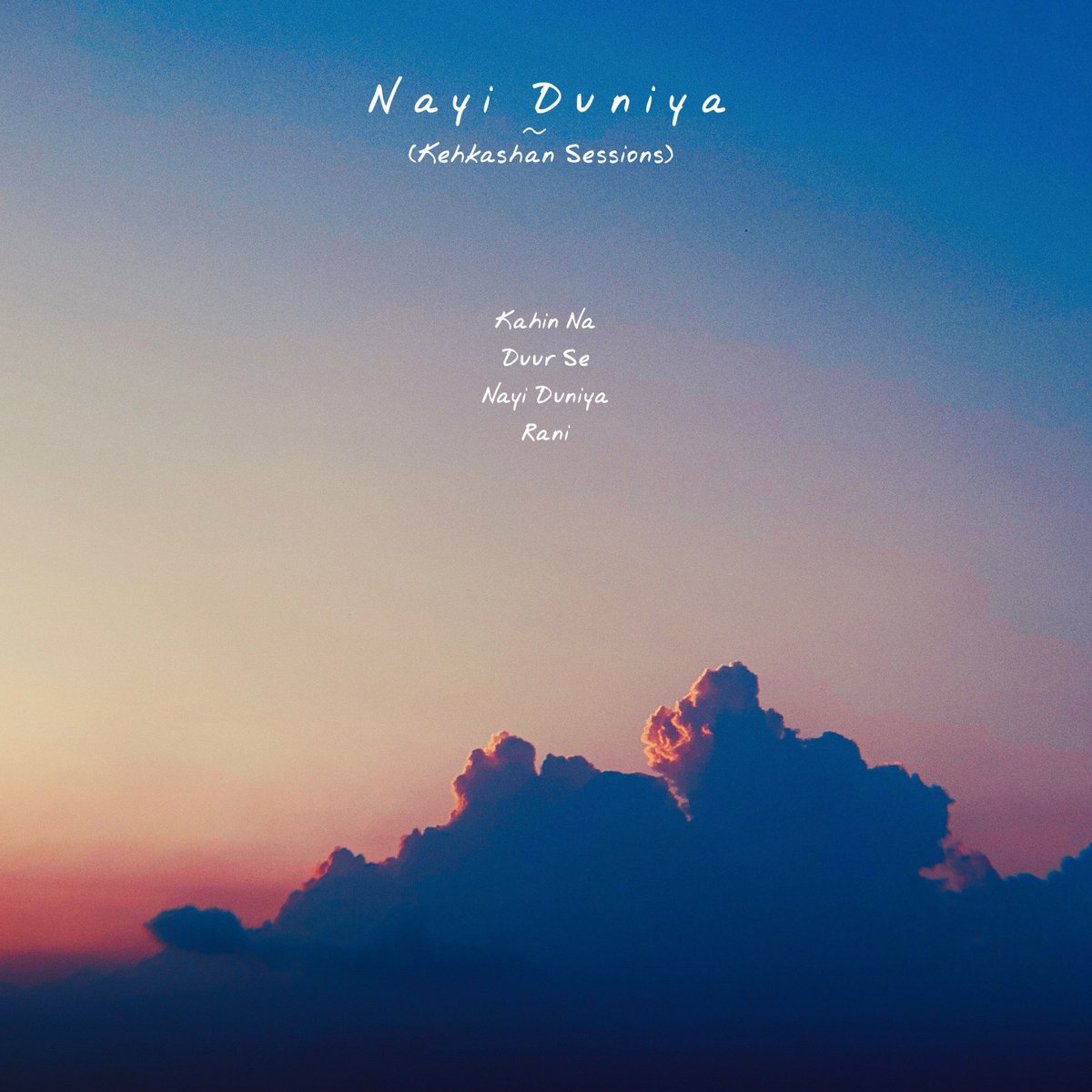 Nayi Duniya (Kehkashan Sessions) EP is now available across all platforms 🩵 Stream: linktr.ee/umerfarooq