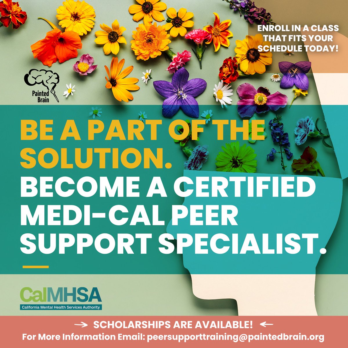 Qualifying individuals can take our training for 🔆 FREE 🔆
Training is available to individuals with mental health/substance use experience or parents, caregivers, &amp; family members.

Oct 16 – Nov 30 🗓️ M/T/W/Th Afternoons ⏰ 2:00-5:00 PM for 7 weeks

>> bit.ly/peer-support-s…