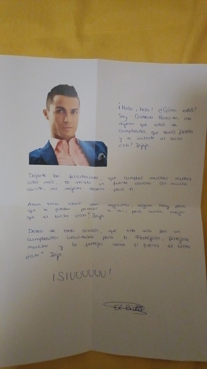 CR7 está en la casa
26 palos y sigo siendo una viuda
El mejor detalle de cumpleaños 🌍