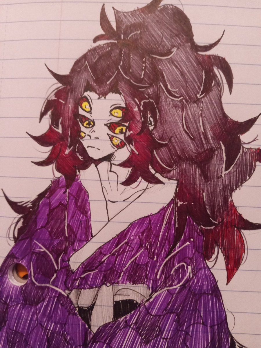 Faygo_Water's tweet photo. Took a crack at drawing Kokushibo!
#DemonSlayer #DemonSlayerfanart #Kokushibo #Kokusibou #upperone #uppermoon https://t.co/SCOM82ceFX
