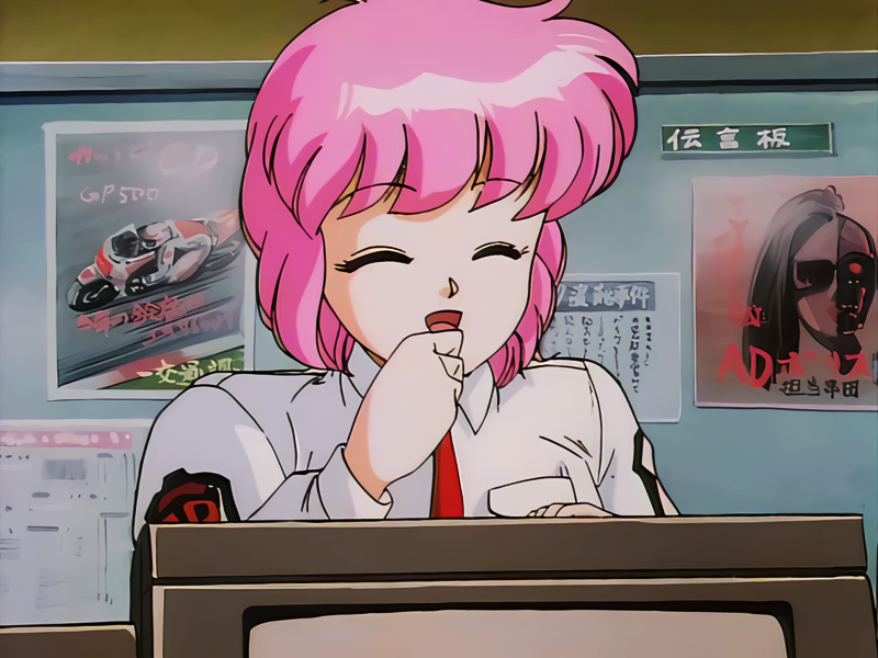 Yuka is a top-tier cutie. #BurnUp #anime