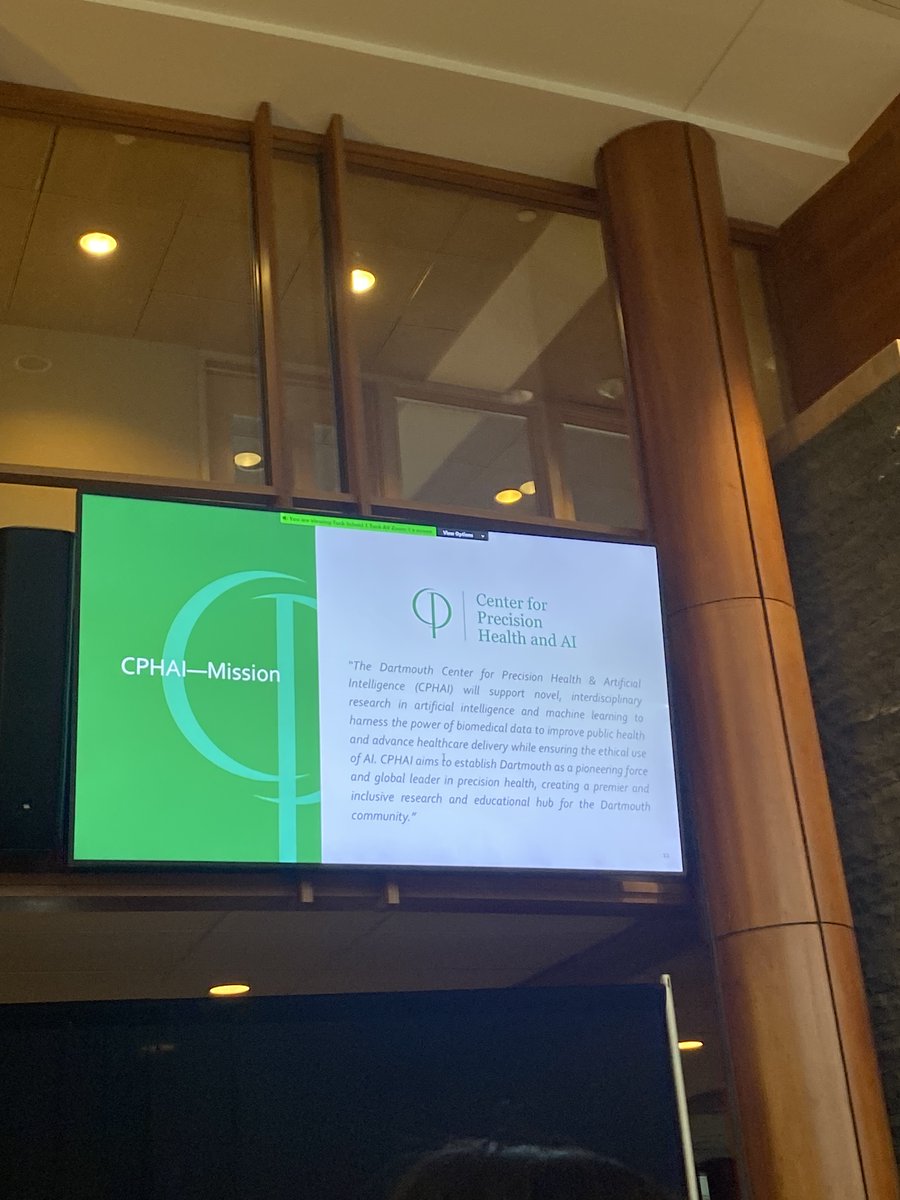 Dartmouth Center for Precision Health and AI tweet media