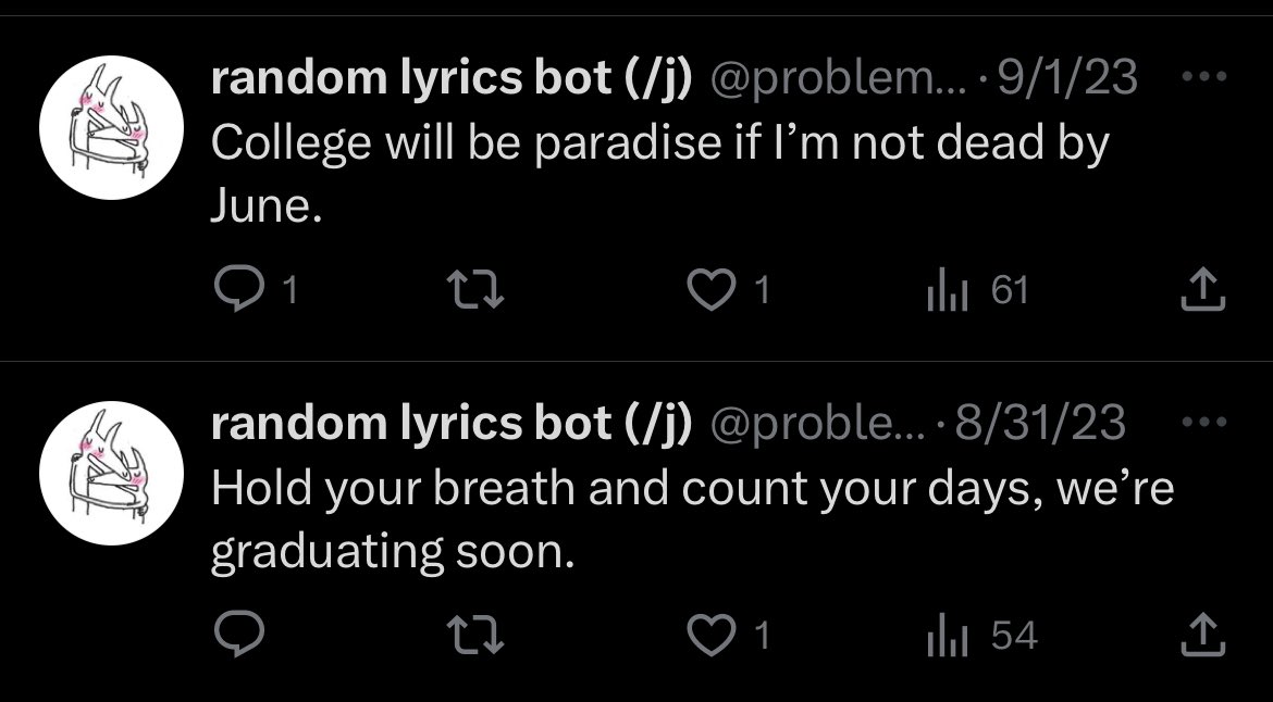 problembees's tweet image. this was not intended