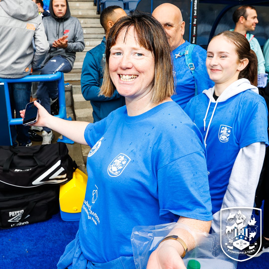 htafc's tweet photo. A fantastic effort 👏 

Over 150 participants took part in #MilesForMarcus raising money for the Darby Rimmer Foundation in honour of Town legend Marcus Stewart.

You can still donate ⤵️

#htafc