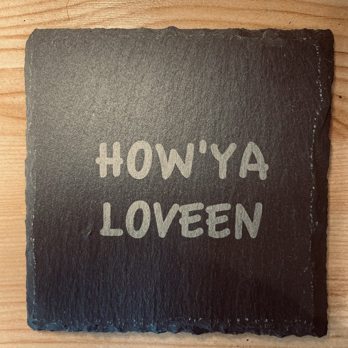 WhiskeyStoneIrl's tweet photo. Howya Loveens
#GalwaySayings #howya #loveen #Galway https://t.co/dstWtQU3ON