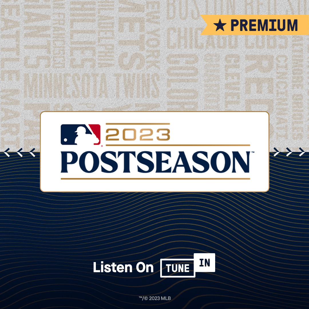 October is almost here, and that means 1 thing: #MLBplayoffs are on deck! Will your team make it all the way to the #WorldSeries? Mark your calendars and get ready to #TuneIn on to the first playoff game on October 3rd 🏆⚾ listen.tunein.com/mlbsocial