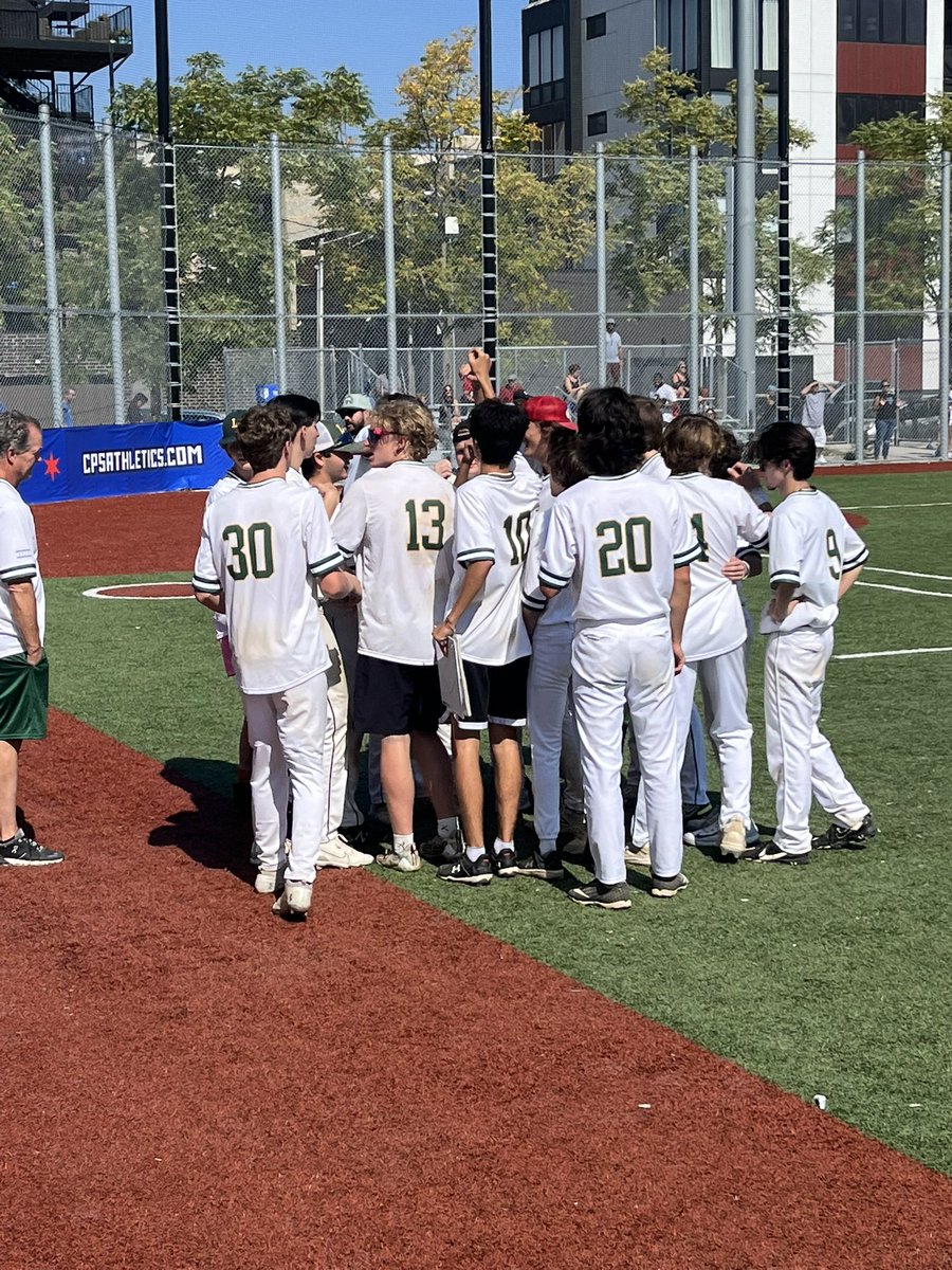 Instant Classic in CPL 16 inch softball 🥎 City Championship. <a href="/LaneTechHS/">Lane Tech H.S.</a> scores 4 runs in the bottom of 7th inning to beat Taft 9-8. Hans Flynn wins it with the big hit in walk-off fashion.