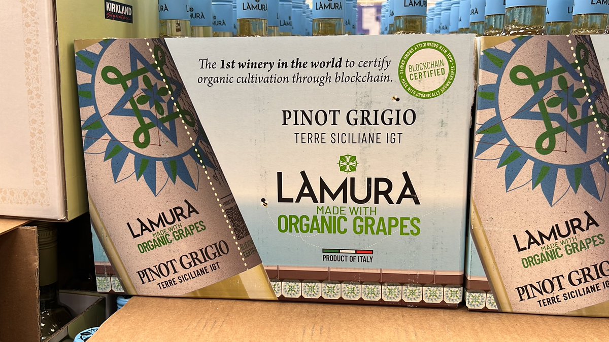 Blockchain certified made with organic grapes 🍇 

Casos de uso 🤗🫶