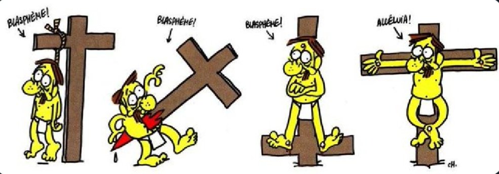 VLayes's tweet image. #blaspheme  par #charb #dessindepresse