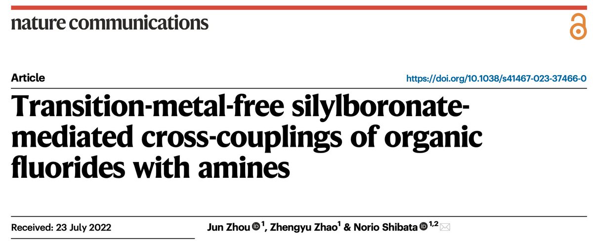 HallBoronLab's tweet photo. This week's Paper-of-the-Week presentations in our weekly group meeting featured some exciting and neat work from Shibata group, @TakemotoLab, @YulabJin and @group_levin. #Chemistry #Boron https://t.co/1IEIeUeJNk